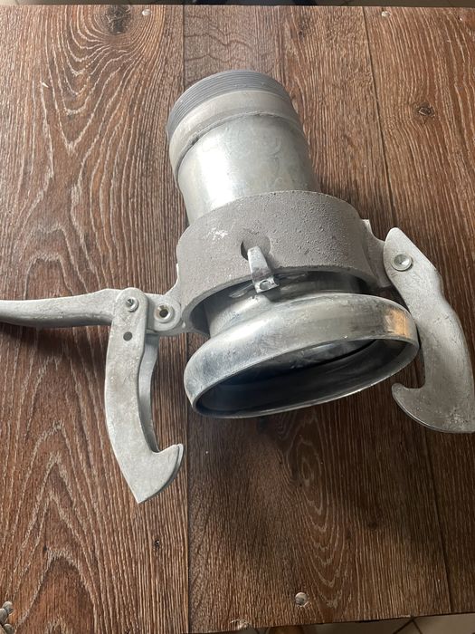 Złącze końcówka węża dźwigniowa gwint perrot 4”