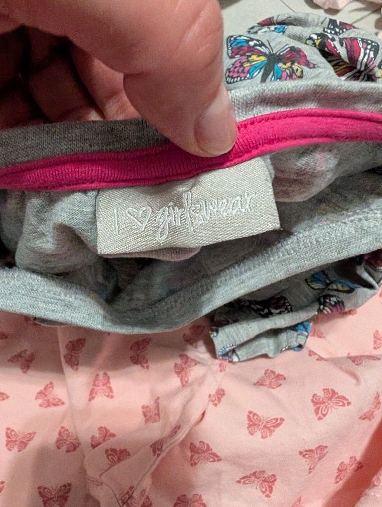 Paka ubranek dla dziewczynki letnie sukienki 10 szt next h&m 122 128
