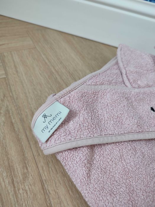 Ręcznik bambusowy Powder Pink różowy Rabbit 85x85 / My Memi