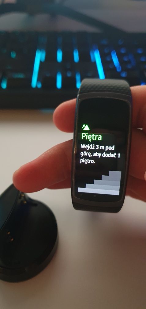 Samsung Gear Fit 2 – jak nowy!