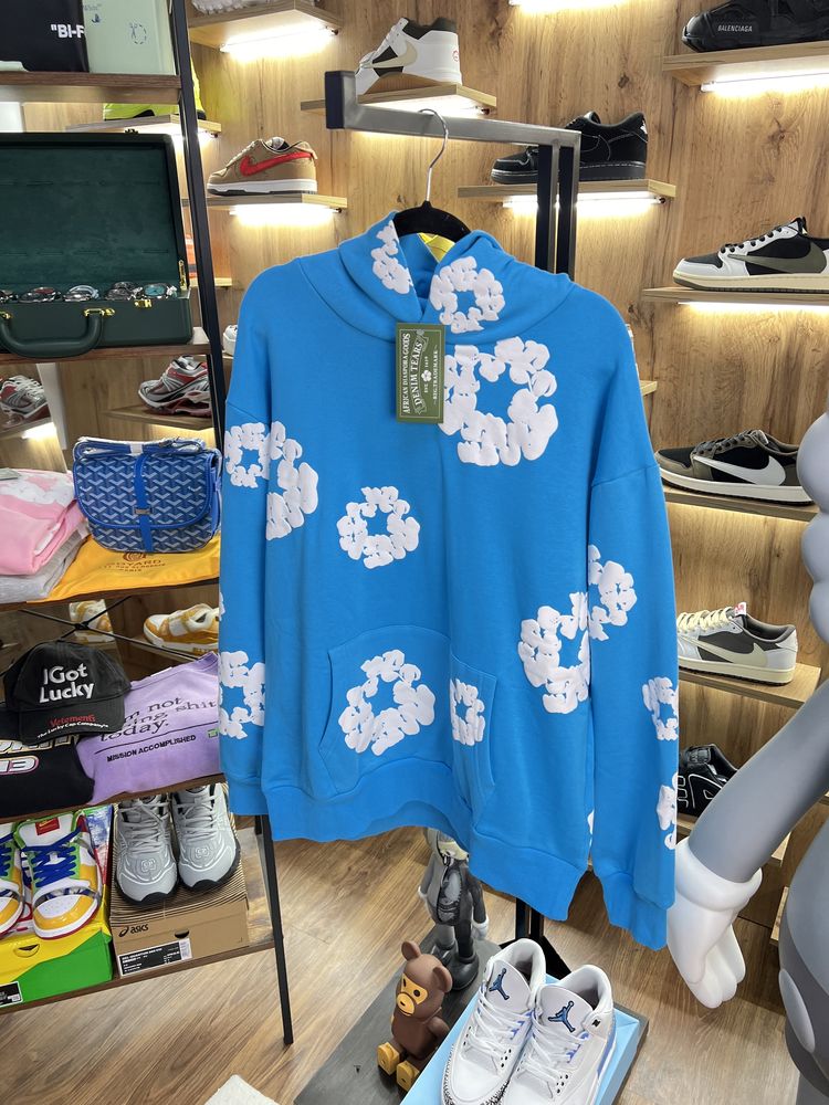 Худі Denim Tears Blue / White