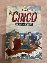 Livro - Os cinco na ilha do tesouro