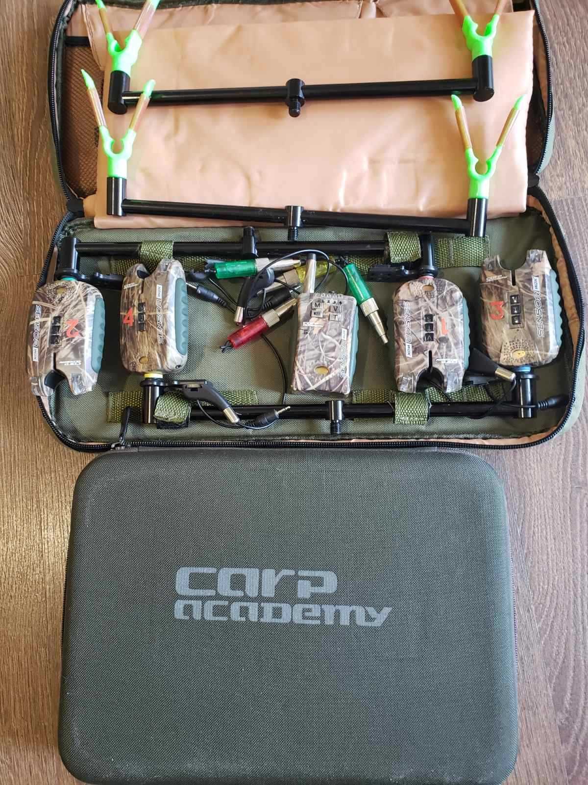 Набір сигналізаторів клювання Carp Academy Sensor WDX Camo 4+1