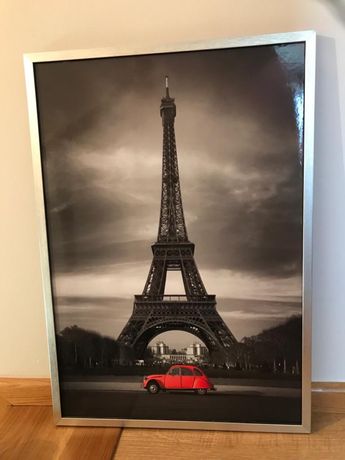 Obraz Paryż Wieża Eiffla 70cm x 50cm
