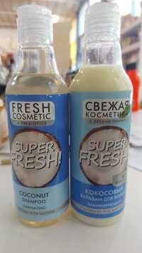 Zestaw szampon kokosowy o działaniu laminującym, balsam do włosów