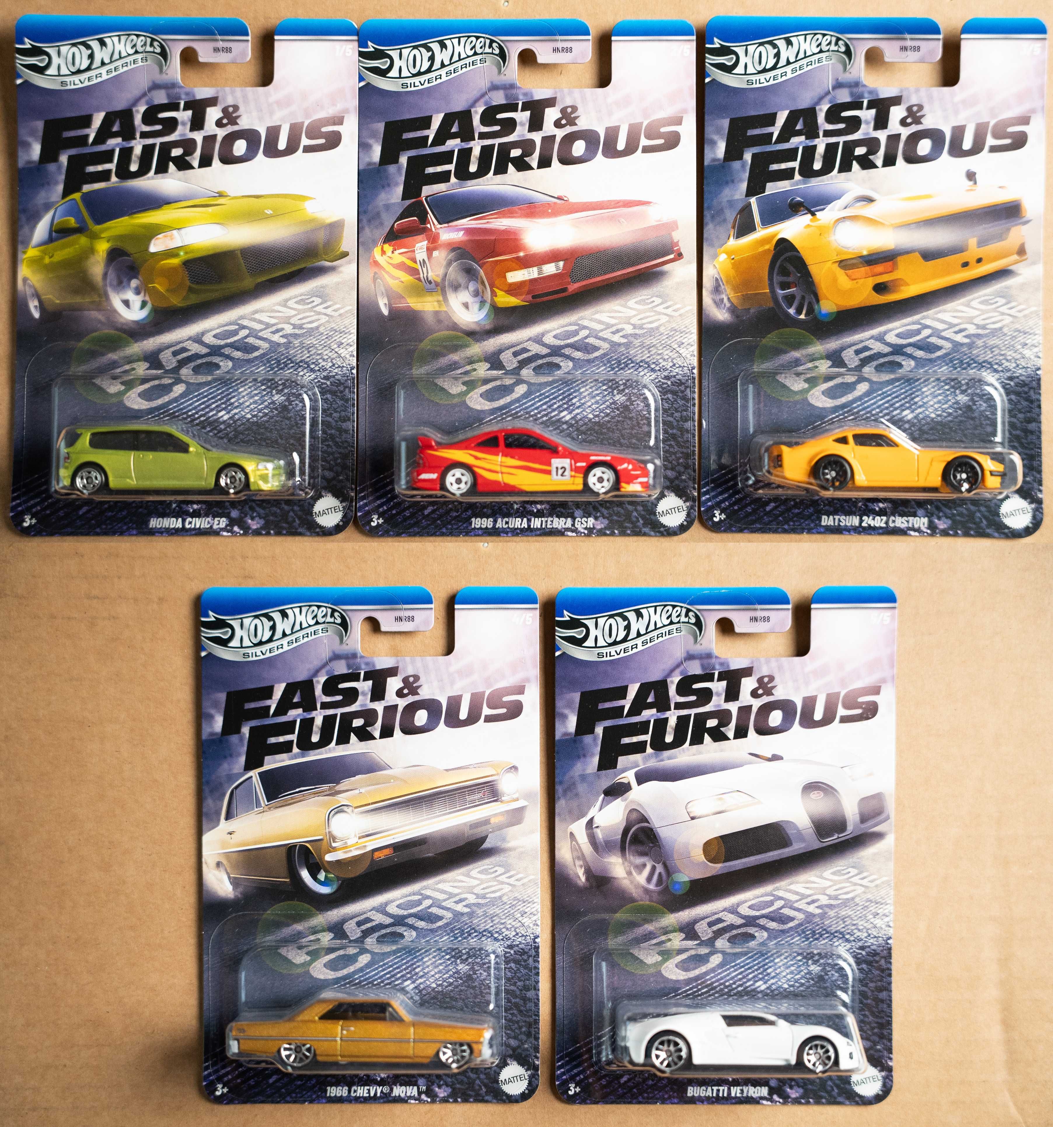 Szybcy i wściekli / Fast & Furious - Silver Series Hot Wheels 2025