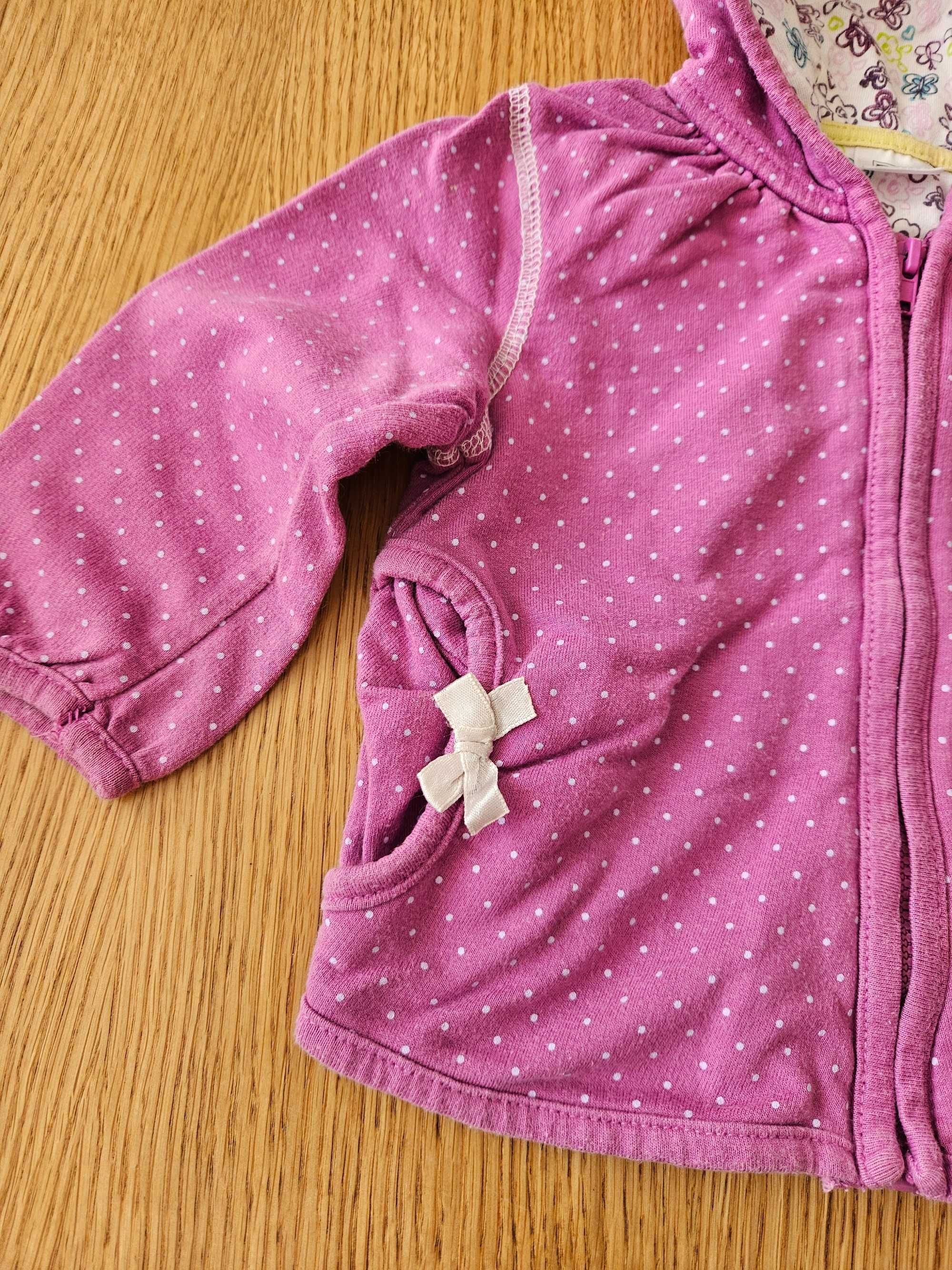 Bluza rozsuwana z kapturem