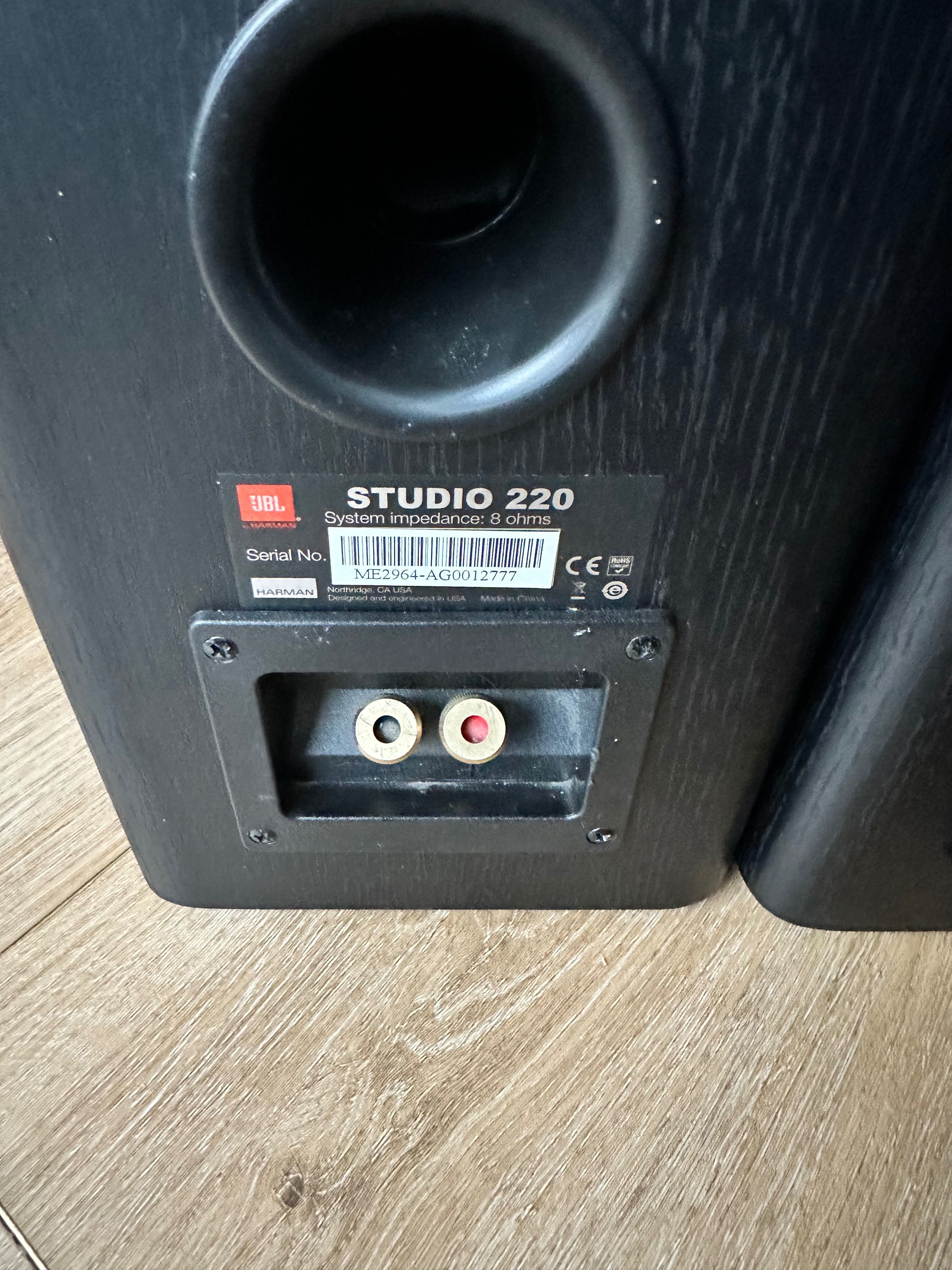 JBL Studio 220 kolumny podstawkowe - 2 sztuki