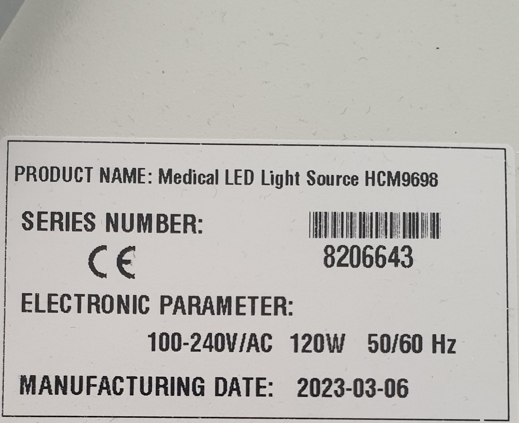 Źródło światła endoskopowego LED HCM MEDICA HCM9698 do zabiegów