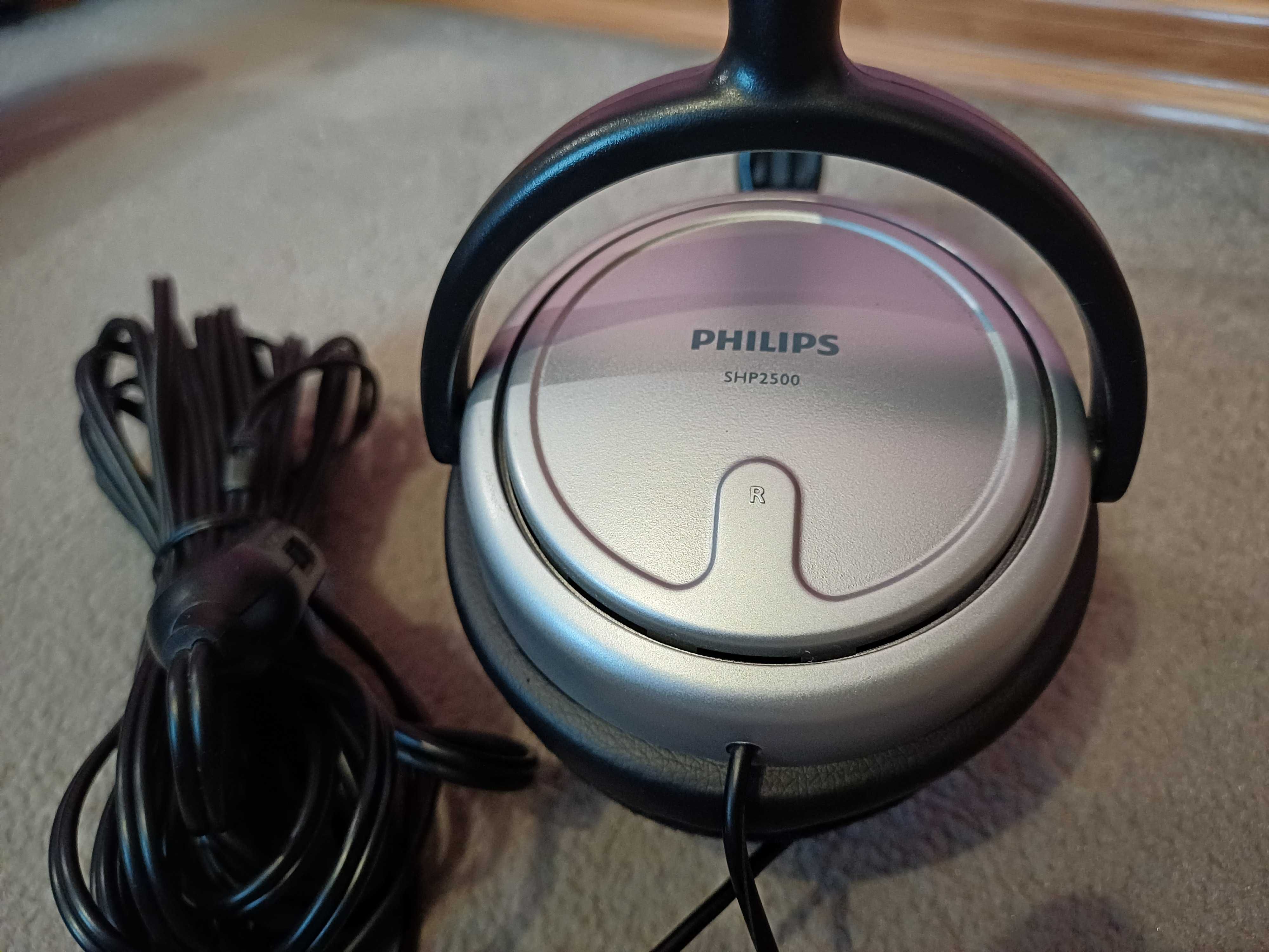 Słuchawki nauszne Philips SHP2500 przewód 6m