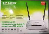 Роутер Wi-Fi TP-Link TL-WR841N, маршрутизатор, Router, 300 Мбит/с