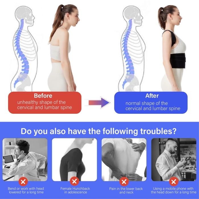 Pas podtrzymujący plecy XL