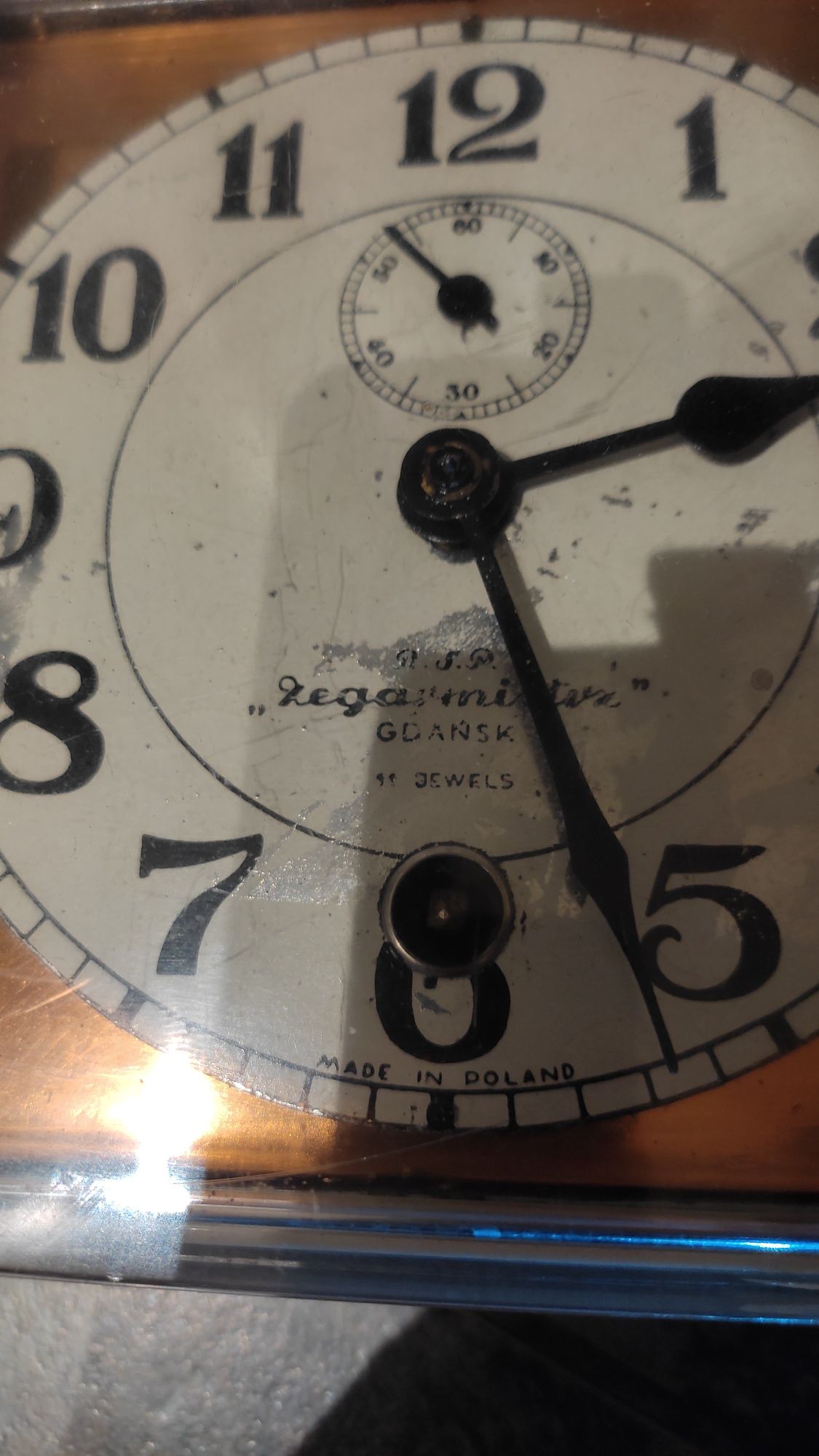 Stary Gdański zegar marynistyczny