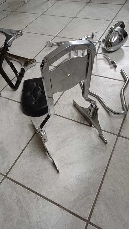 oparcia sissy bar bagażnik liht bar