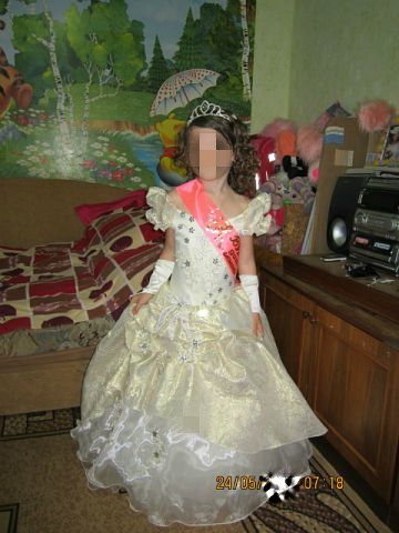 Платье на выпускной-для маленькой принцессы