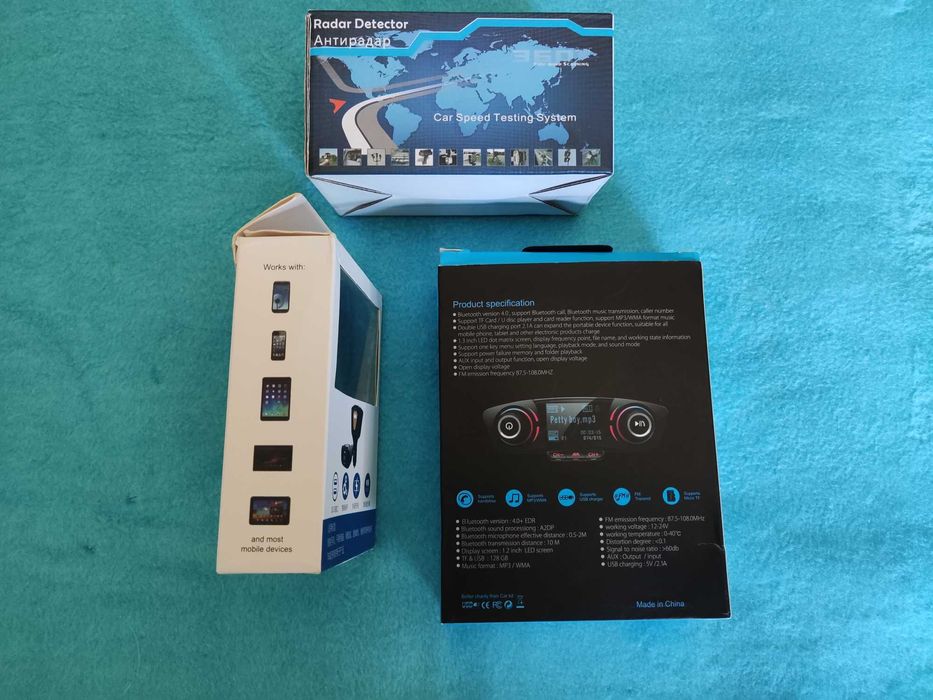 Acessórios + Bluetooth USB MP3 + Carregador USB Adaptador + Chuventos