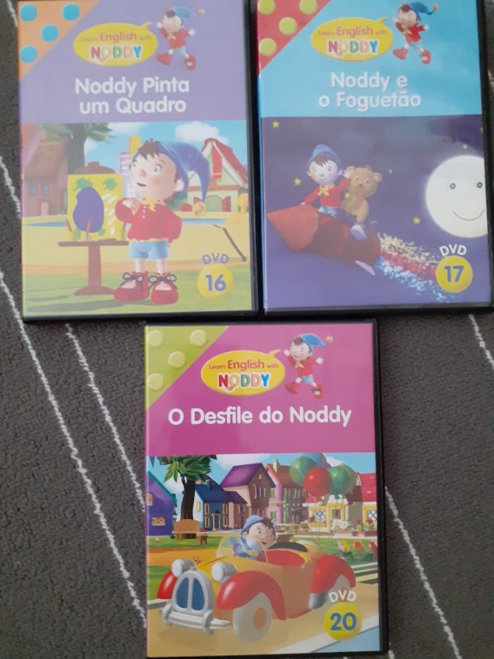 Aprender inglês com o Noddy - 11 DVD's - PORTES GRÁTIS