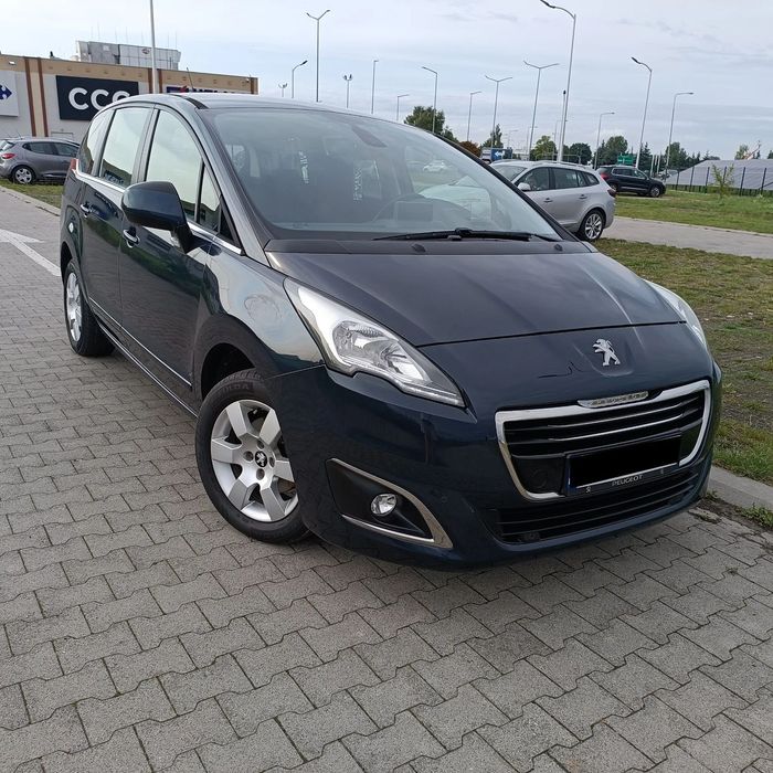 Peugeot 5008 Lift, 1,6 HDi 115km. Automat 6 biegów, 7-dmio osobowy, mały przebieg.