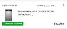 Zmywarka do zabudowy AMICA DFM46C8EOiID SilentDrive 3.0 za 3/4 ceny