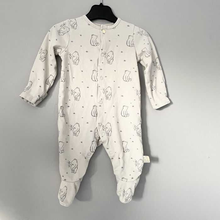 Tu Disney kubuś puchatek Piżamka pajacyk śpiochy 100% bawełna 62 - 68