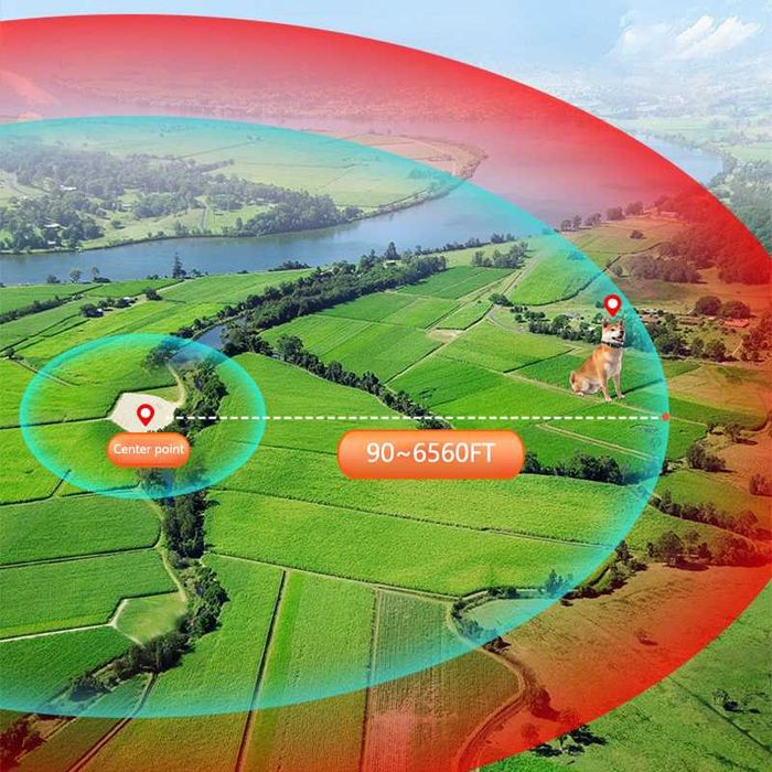 Cerca Elétrica Sem Fios com GPS para Cães e Gatos – NOVA