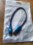 Nowy kabel USB do ładowania usb-c 120w. Krótki 25cm.