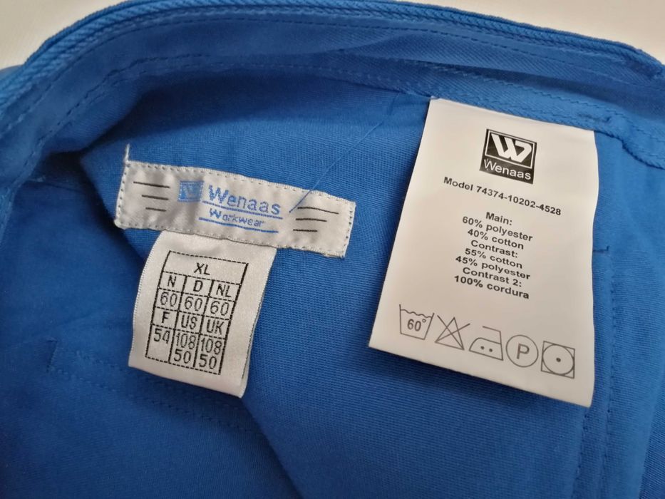 WENAAS - Worwear Męskie Spodnie Robocze, Cordura XL Nowe !!!