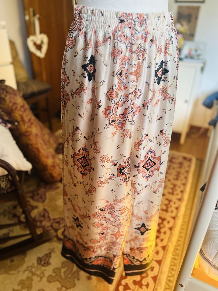 Veste até ao 42 Conjunto Elegante com Estampa Paisley