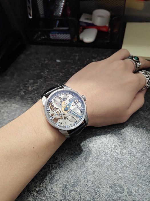 Tissot t-complication squelette mechanical