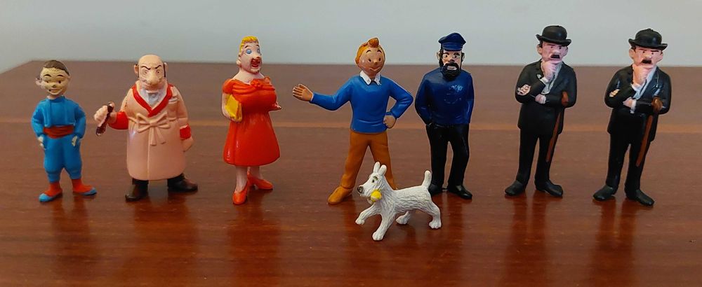 Figuras Tintin da colecção Esso. Raras.