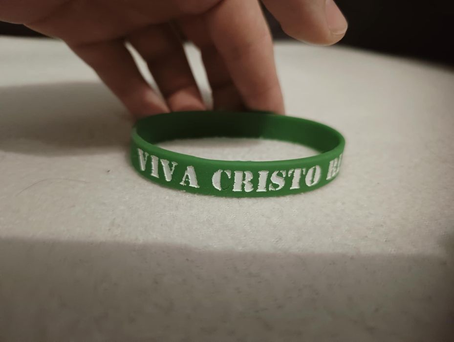 Opaska silikonowa Viva Cristo Rey