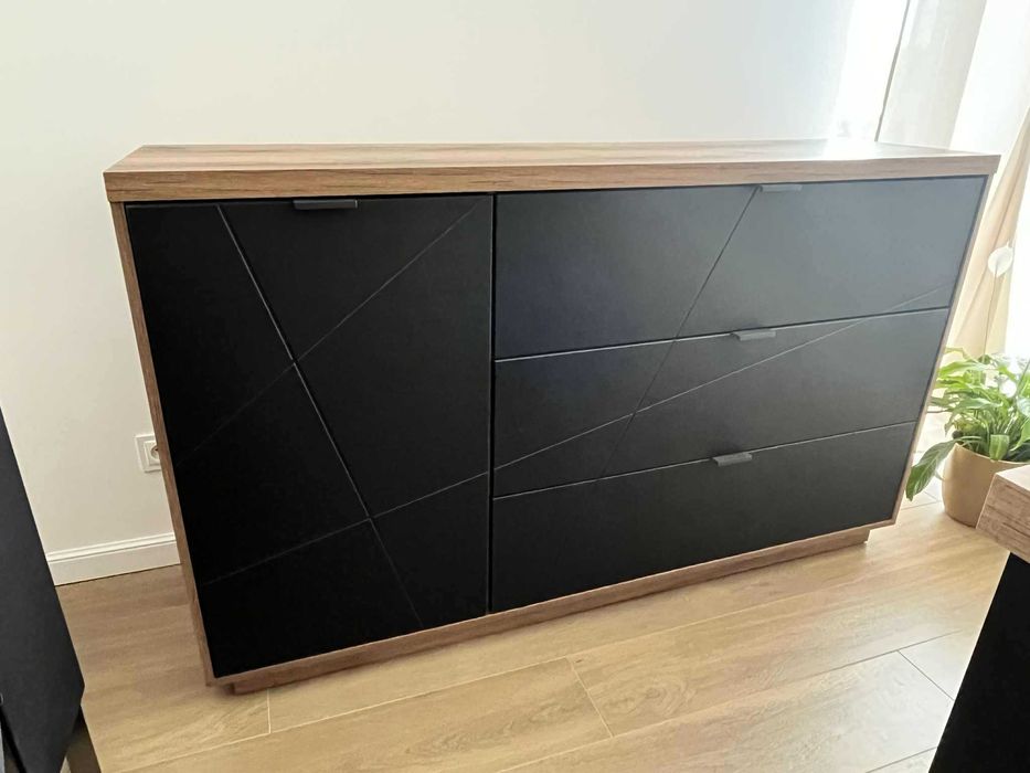 Komoda 156 cm i dąb