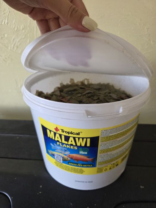 Pokarm dla rybek 1kg 5l malawi