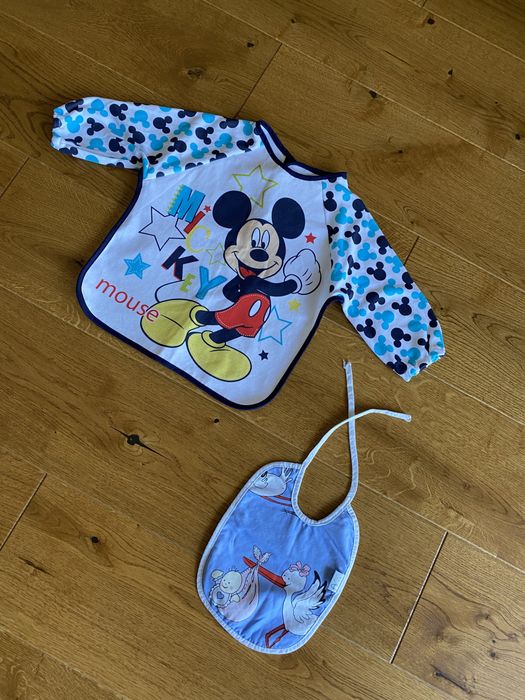 Śliniak bluzka śliniaczek z rękawami rękawkami