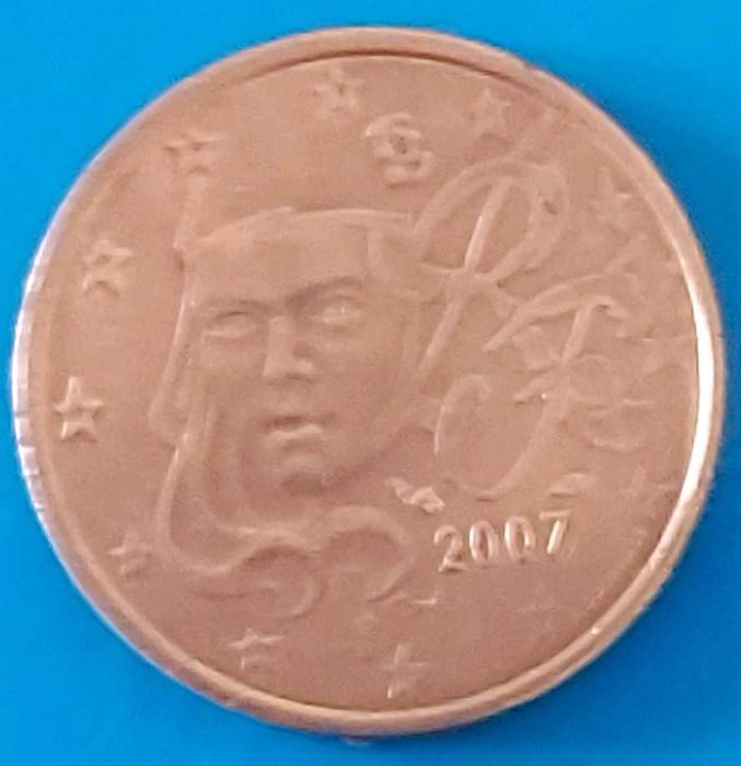 2 Cêntimos de 2007 da França