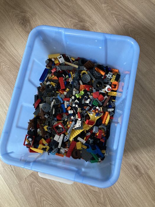 Mix klocków Lego 4,3 kg dużo zestawów