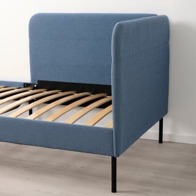 Łóżko Ikea Abygda 90x200 + materac + 2 pojemniki
