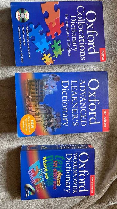 Oxford wordpower, collocations, advanced learners dictionary