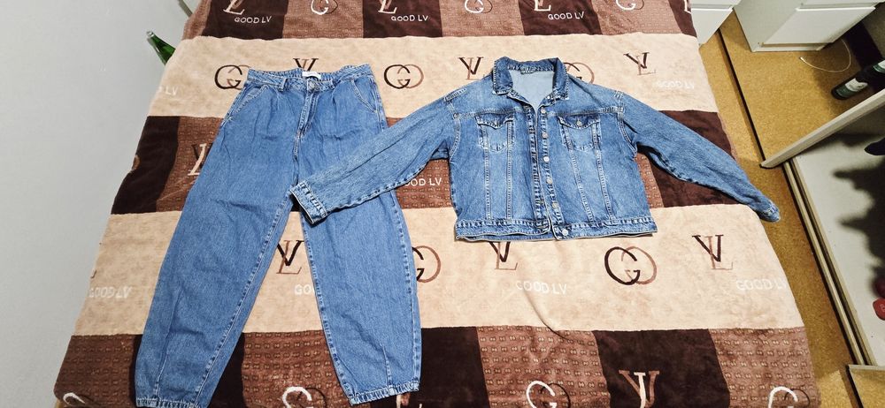 Джинсы и джинсовая куртка Reserved