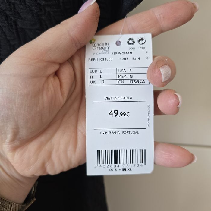 Sukienka mango l 40 mini zakardowa mała czarna koktajlowa