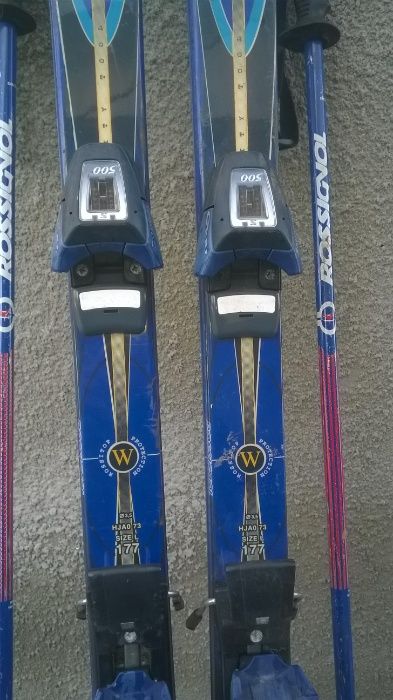 Продам лыжи для катания с гор б/у привезены из Германии.