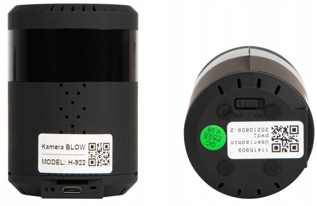 Mini Kamera Szpiegowska IP WIFI Monitoring 2MP Obrotowa FHD Wewnętrzna