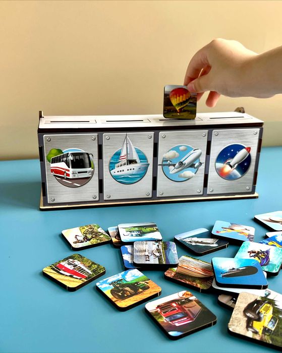 Знижки! Ubee. На Миколая! Сортер Види транс-ту, Автопарк, Сортування с