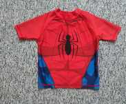 Strój kąpielowy Spider-Man bluzka koszulka kąpielowa UV przeciwsłonecz