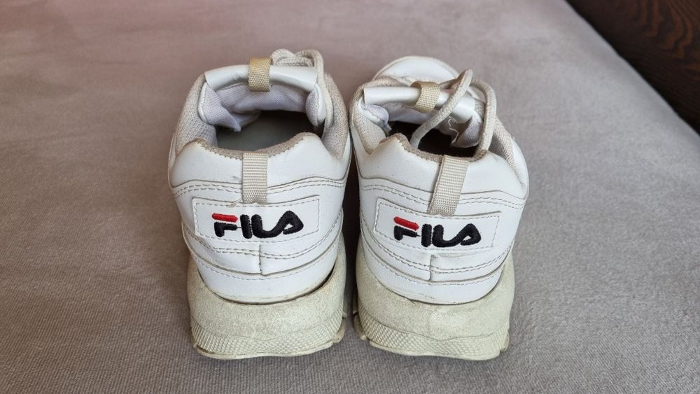Buty białe Fila r 38/39