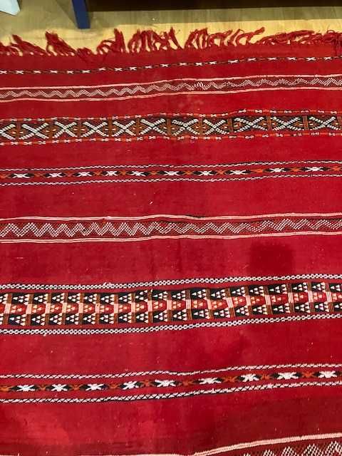 Lindo tapete kilim tuareg lã  2,47 x 1,55