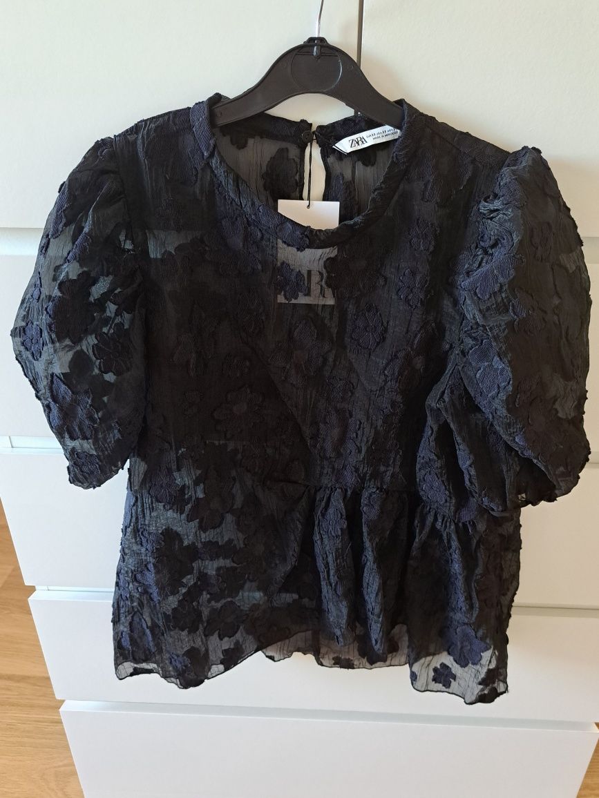 Blusa Zara xs preta