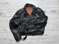 Skórzana czarna kurtka motocyklowa iXS – r. XL  Biker Made Vintage