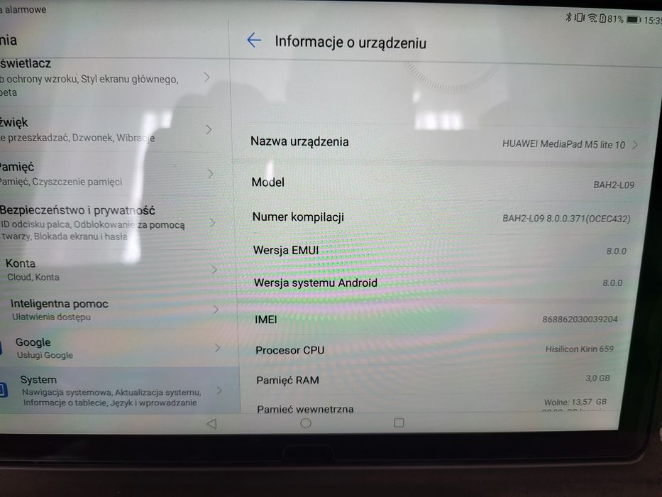 Tablet huawei media pad m5 lite10
