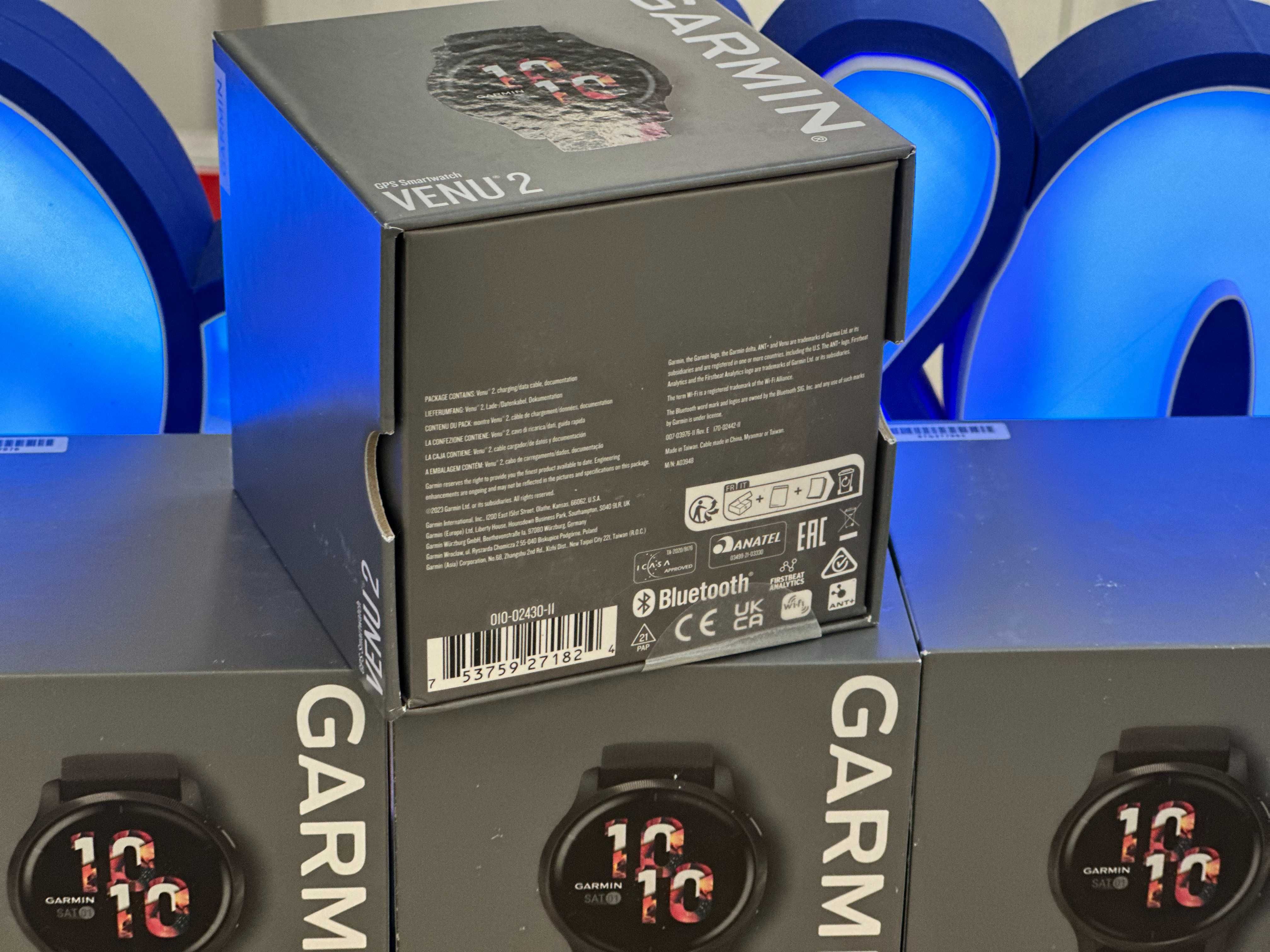 Zegarek sportowy GARMIN Venu 2 45mm Czarny / RATY
